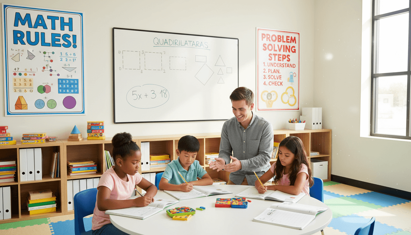 Group tutoring class with multiple students